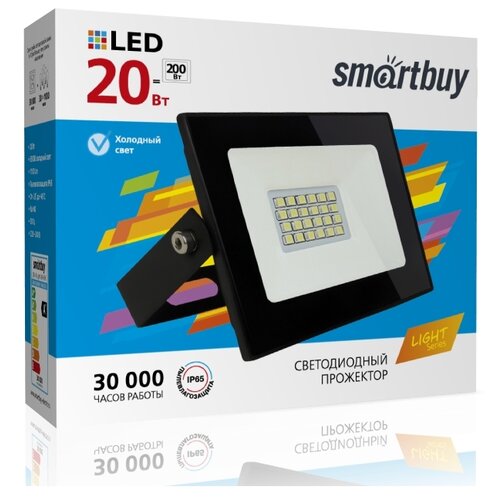  (LED)  FL SMD LIGHT Smartbuy-20W/6500K/IP65 312