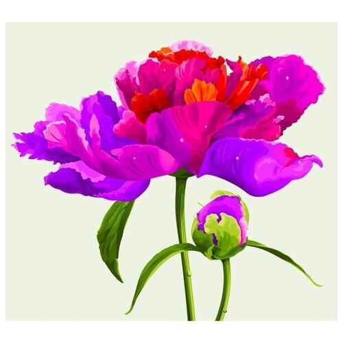      (Lilac flower) 33. x 30. 1070