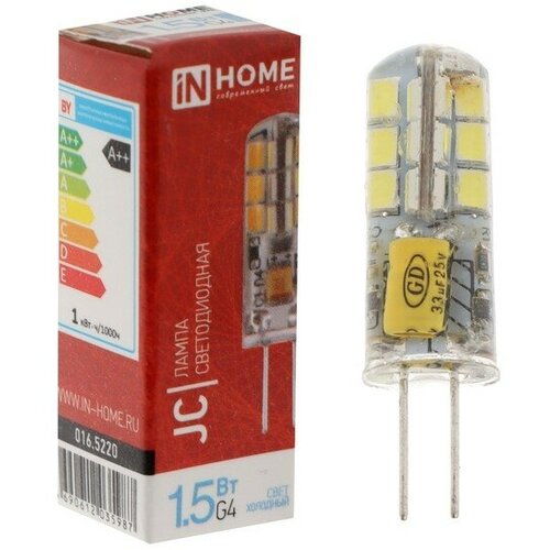   IN HOME LED-JC, 1.5 , 12 , G4, 6500 , 150  168