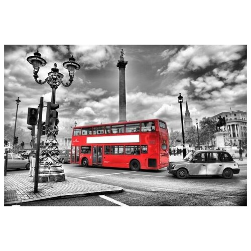      (Bus in London) 3 60. x 40. 1950