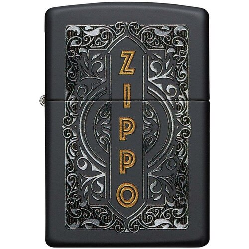    ZIPPO Classic 48572 Car Design   Black Matte -  ZIPPO 5100