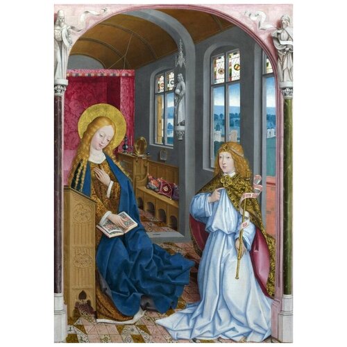     (The Annunciation) 3 50. x 71. 2580