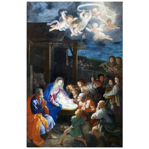      (The Adoration of the Shepherds) 5   40. x 61. 2000