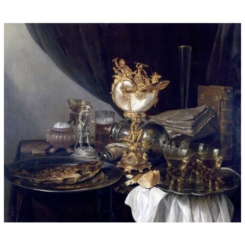        (Still Life with a Nautilus Cup)    36. x 30. 1130