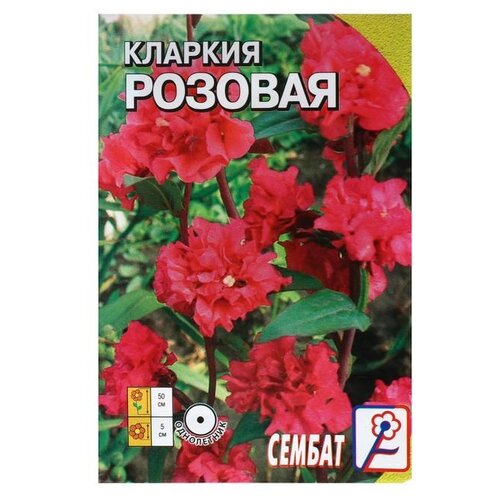 Семена цветов Кларкия Розовая, 0,2г 32р