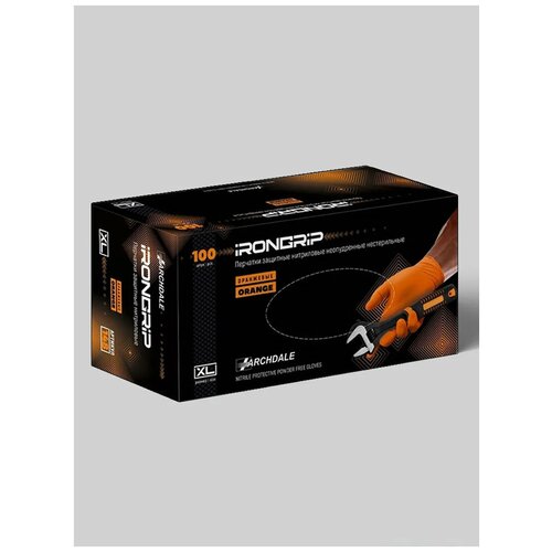 �������� ������������� ARCHDALE IRONGRIP, 50 ��� / 100 ��, ������: XL, ����: ���������, 1 ��. - �� 2 �������� 1520�