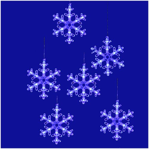   , 1,50,3. ULD-E1503-072/DTA BLUE IP20 SNOWFLAKES-3 900