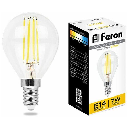   Feron LB-52, 25874, 7W, E14 ( 10 .) 1390