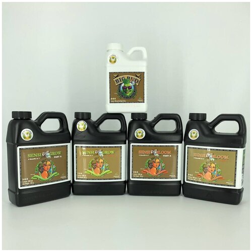 �������� ��������� Advanced Nutrients PH Perfect Sensi Coco Grow / Bloom A+B (�� 0.5 �) + ���������� Big Bud (0.25 �) 4750�
