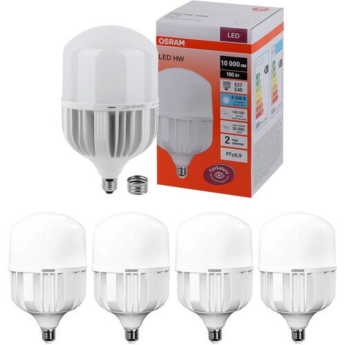  Osram LED  100W 4000 230V E27+E40 10000 IP20 LED HW  ,  4 7980