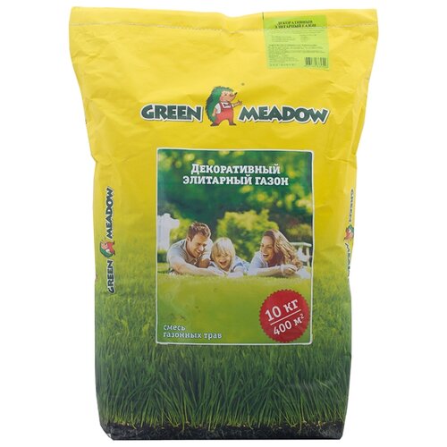 Семена Декоративный элитарный газон, 10 кг, GREEN MEADOW 5393р