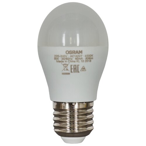   Osram E27 220  8    806    723