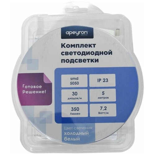    Apeyron 12, 7,2/, smd5050, 30/, IP20,  , 5 2076