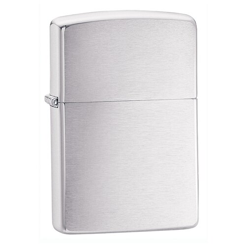  Zippo   Brushed Chrome (200) 2462