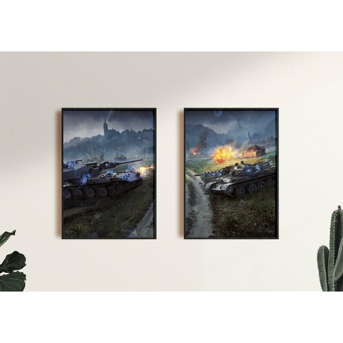    World of Tanks 2 .    2 4060    ,  3999  SK Poster