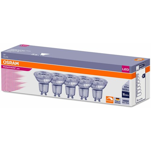   OSRAM  4.5 220 GU10 PAR 16350 3000     5/,  1 2871