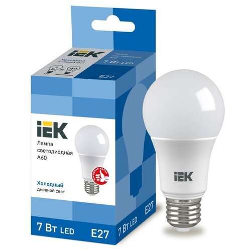   ECO A60 7  230 6500 E27 |  LLE-A60-7-230-65-E27 | IEK (10. .) 1232