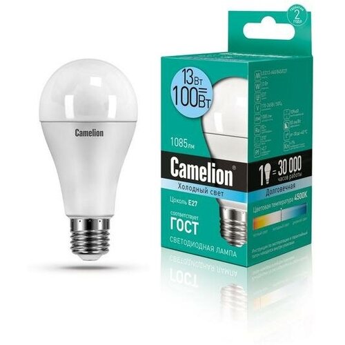   LED13-A60/845/E27 13  4500 . E27 1085 220-240 Camelion 12046 (90.) 12185