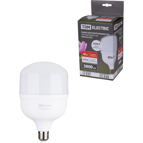 ����� LED T 40 W E27/E40 6500� (120x190 ��) TDM SQ0340-0355 595�