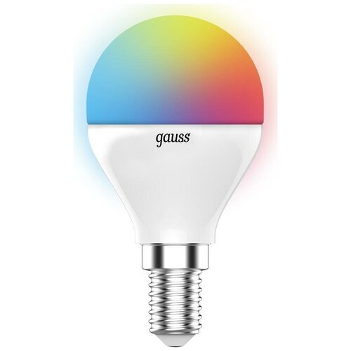    Gauss Smart G48 6W  40W RGB/4000K 440 E14  ,  795  gauss