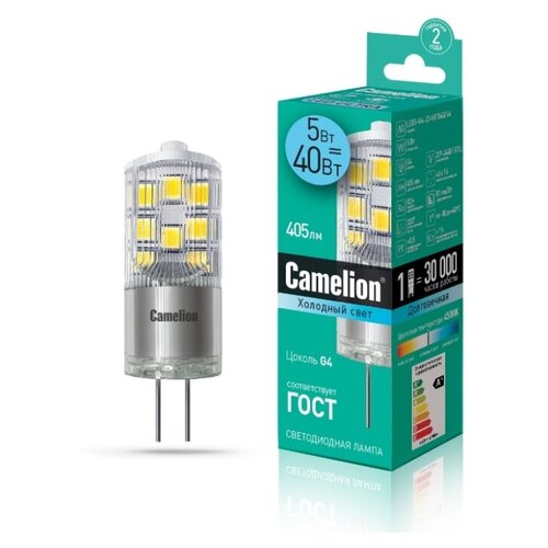 Camelion Led5 G4-Jd-Nf/845/G4 ( . ,5 ,220), .  Ac/Dc Camelion . LED5G4JDNF845G4 485