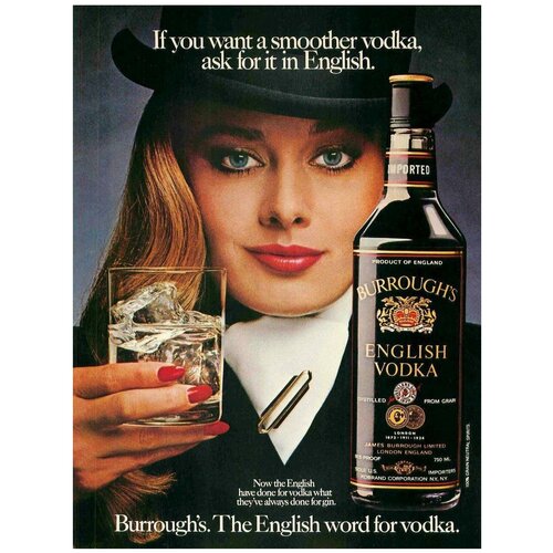  /  /    -  English Vodka, Burroughs 6090     1450