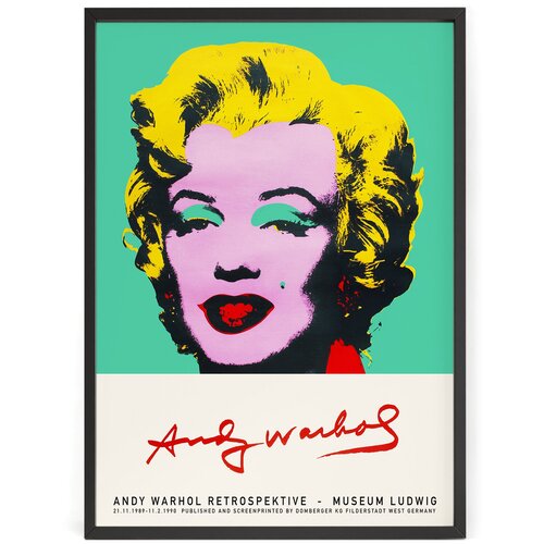 -      (Andy Warhol) -   1989  70 x 50    1250