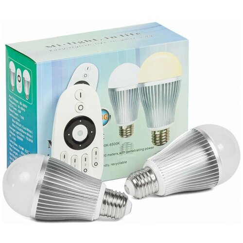 ����� ����������� LED MAKSILED ML-ADJ-SET-2BL+R 2x7.5��, E27, 3000..6500�, ����� 2 �� � ������� 1499�