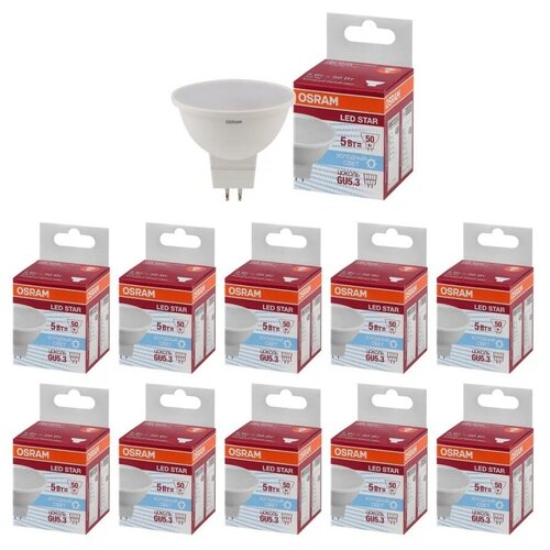 �������� ������������ OSRAM ����� MR16 GU5.3 5�� 220� 400�� 4000� ������� �����, �������� 10�� 1365�