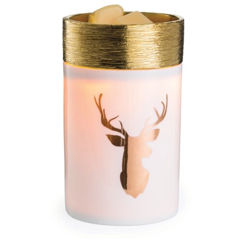Candle Warmers / Аромасветильник настольный Золотой олень керамика Round Illum- Golden Stag 2500р