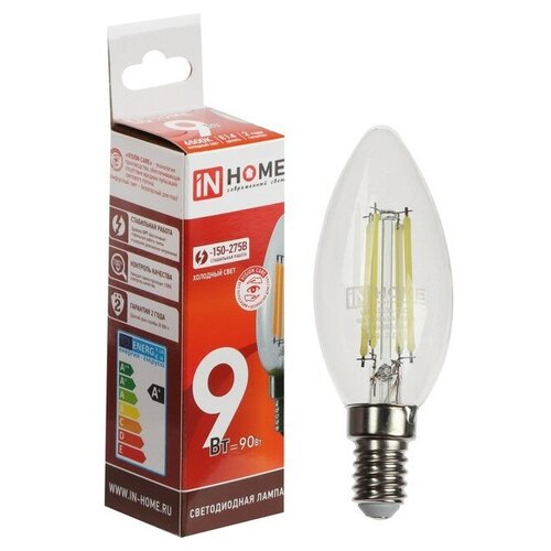 ����� ������������ IN HOME LED-�����-deco, 9 ��, 230 �, �14, 6500 �, 1040 ��, ���������� 219�
