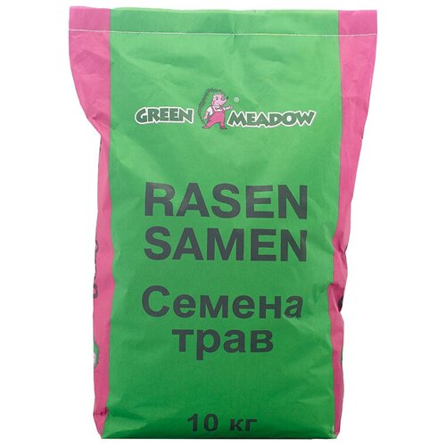 Семена газона декоративный для глинистых почв GREEN MEADOW, 10 кг 5075р
