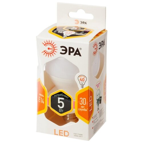 ����� ������������ ��� 5W E14 2700k ����.���.��� LED P45-5W-827-E14 , 2 ��. 408�