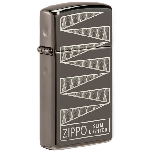   Zippo 49709 Slim 65th Annivery Black Ice 10210