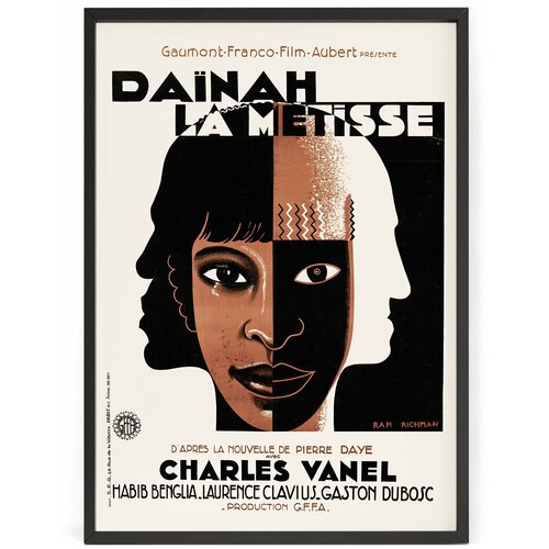      - 1932 Dainah la metisse 70 x 50    1250