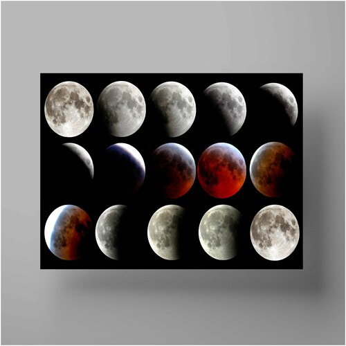   , Moon eclipse 50x70 ,     1200