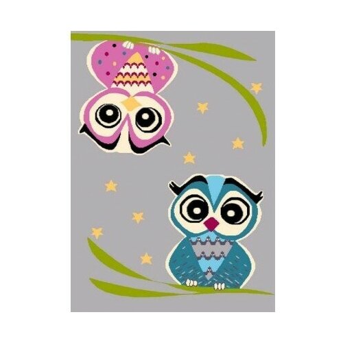 Agnella  Funky Top Owl grey 1.33x1.8 8834