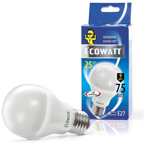  ECOWATT A60 230V 9W E27 4000K 242