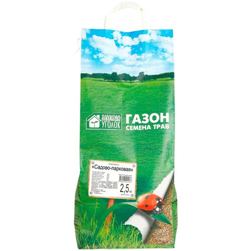 Семена газона Семена Зеленый уголок смесь трав Садово-парковая 2,5 кг 1214р