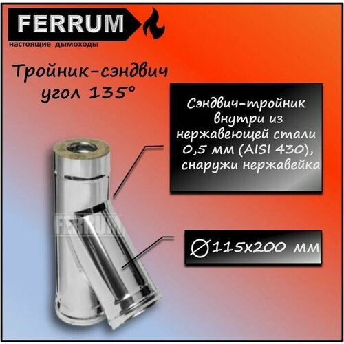 - 135 (430 0,5 + ) 115200 Ferrum 3233