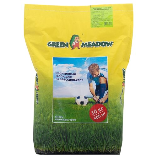 Семена Спортивный газон для профессионалов, 10 кг, GREEN MEADOW 5523р