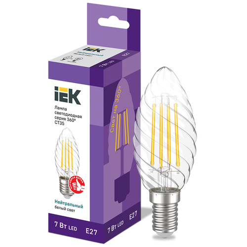 Iek ������������ ����� LLF-CT35-7-230-40-E27-CL ����� LED CT35 ����� ���. 7�� 230� 4000� E27 ����� 360 200�