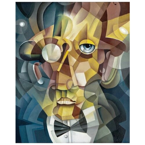       (A man with a monocle) 30. x 37. 1190