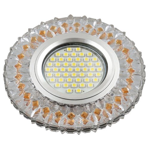 //  Fametto DLS-L138 GU5.3 GLASSY/LIGHT TEA   ,  Luciole.  , GU5.3. . LED  3. . /+-.  Fametto 131