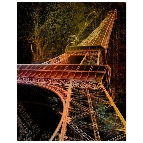      (The Eiffel Tower) 3 50. x 64. 2370