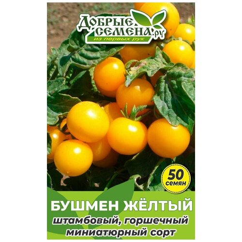 Семена томата Бушмен Жёлтый - 50 шт - Добрые Семена.ру 476р