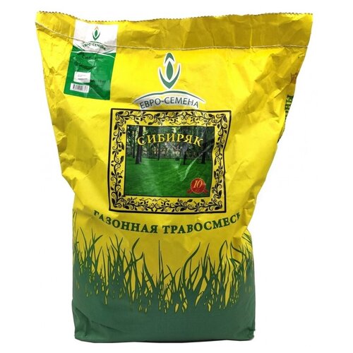 Семена газона Евро-Семена Сибиряк 10 кг 4130р