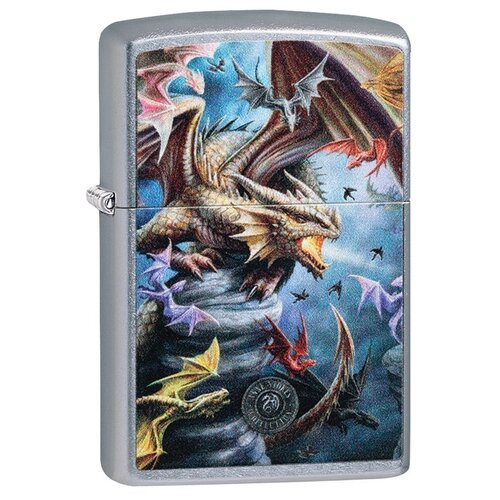  ZIPPO Anne Stokes   Street Chrome, /, , 38x13x57  4760