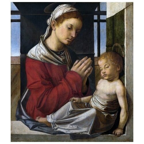       (The Virgin and Child) 1   30. x 34. 1110