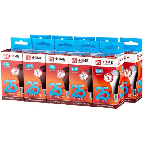 �������� 10�� ���� �� LED-A65-VC 25�� 230� �27 4000� 2250�� IN HOME 978�